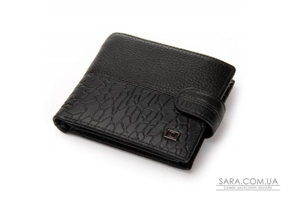 Гаманець шкіряний Чоловічий BE BRETTON 308L black mix