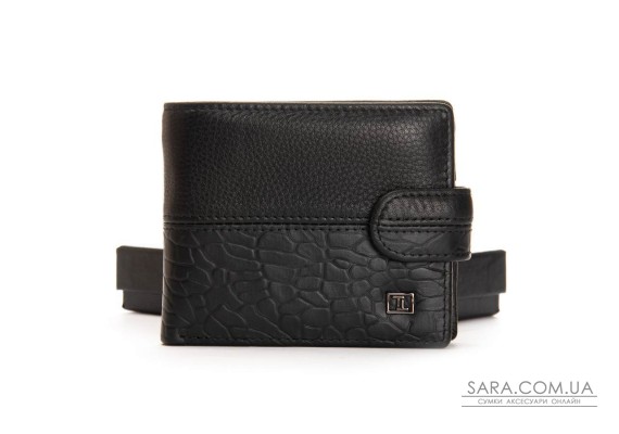 Гаманець шкіряний Чоловічий BE BRETTON 208-L0613 black mix