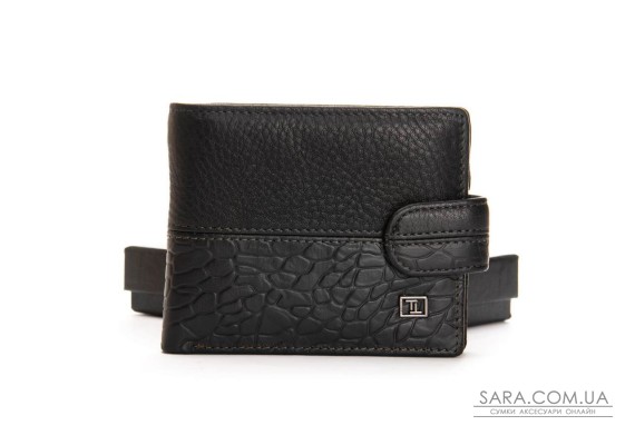Гаманець шкіряний Чоловічий BE BRETTON 208-L0611 black mix