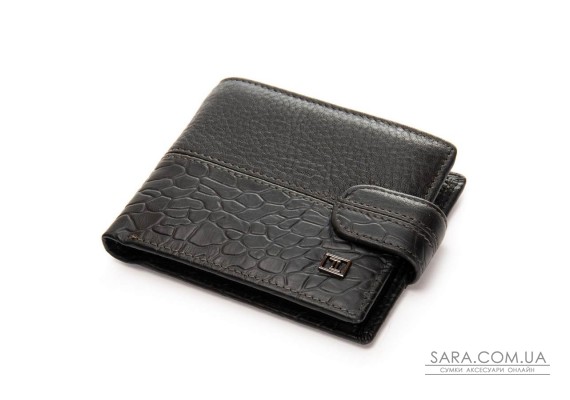 Гаманець шкіряний Чоловічий BE BRETTON 208-L0611 black mix