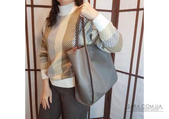 Сумка женская "Лола" натуральная кожа, латте, флотарь Сумка женская "Лола" натуральная кожа, латте, флотарь