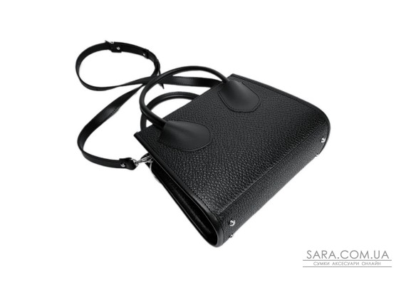 Сумка женская "Пинаколада" натуральная кожа, черная с  тиснением жемчуг Сумка женская "Пинаколада" натуральная кожа, черная с  тиснением жемчуг