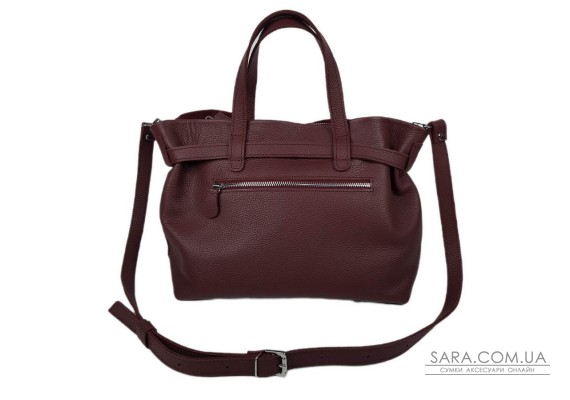 Сумка женская "Хлоя-плюс" натуральная кожа, бордовая (бургунди) флотарь/замш Сумка женская "Хлоя-плюс" натуральная кожа, бордовая (бургунди) флотарь/замш