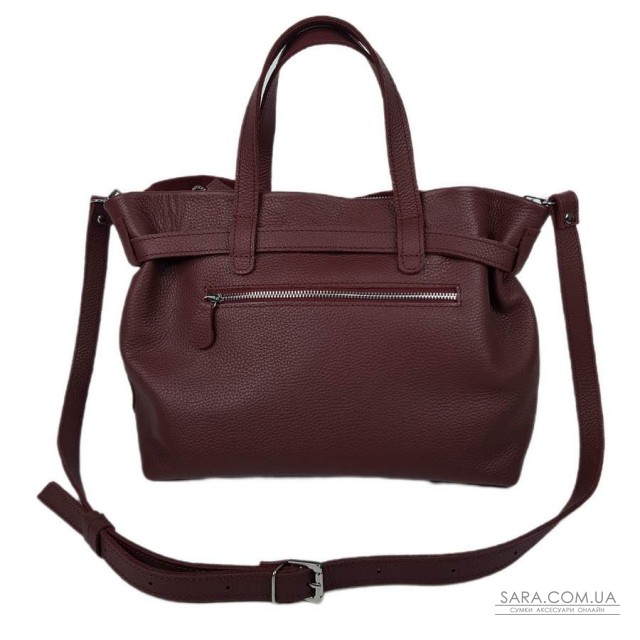 Сумка женская "Хлоя-плюс" натуральная кожа, бордовая (бургунди) флотарь/замш Сумка женская "Хлоя-плюс" натуральная кожа, бордовая (бургунди) флотарь/замш