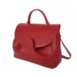 Сумка женская "Фиджи" натуральная кожа, красный флотар