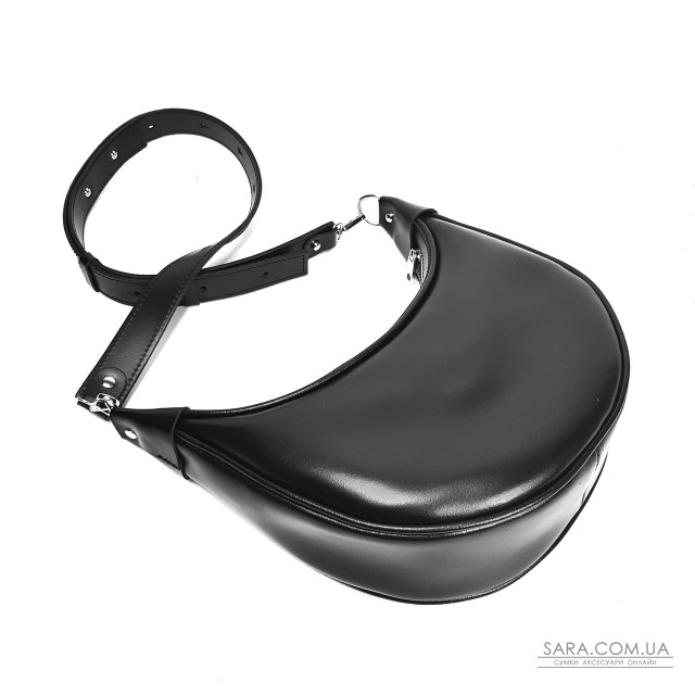 Сумка женская "Селена" натуральная кожа , черная матовая Сумка женская "Селена" натуральная кожа , черная матовая