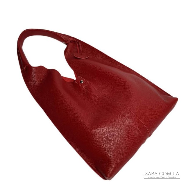 Сумка женская "Линда" натуральная кожа, красная флотарь Сумка женская "Линда" натуральная кожа, красная флотарь