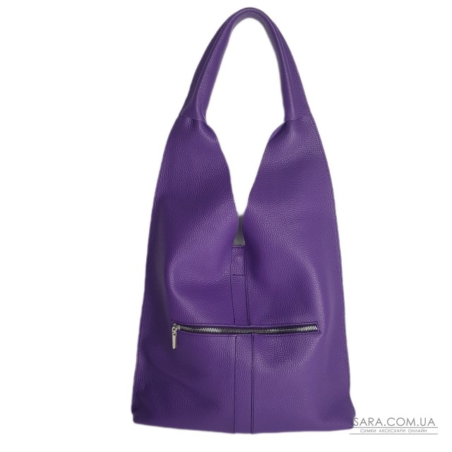 Сумка женская "Линда" натуральная кожа, фиолетовая флотарь Сумка женская "Линда" натуральная кожа, фиолетовая флотарь