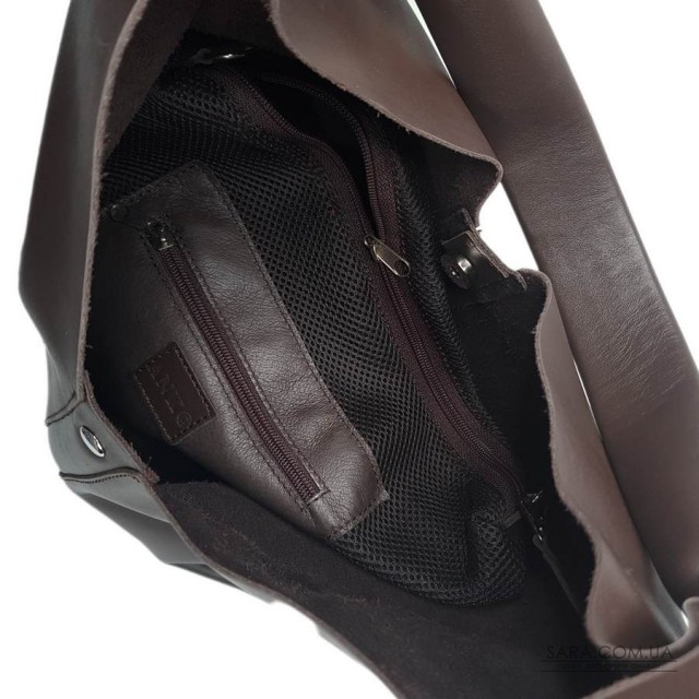 Сумка женская "Линда" натуральная кожа, коричевая (шоколад)  гладкая Сумка женская "Линда" натуральная кожа, коричевая (шоколад)  гладкая