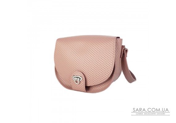 Сумка жіноча "Кенді"  натуральна шкіра, рожева матова