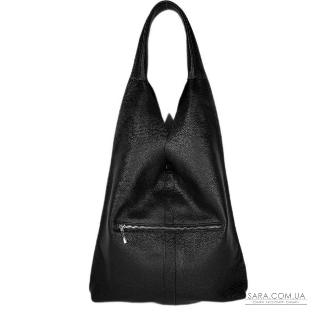 Сумка женская "Линда" натуральная кожа, черный  флотарь Сумка женская "Линда" натуральная кожа, черный  флотарь