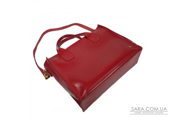 Сумка женская "НОВА" натуральная кожа, красная Сумка женская "НОВА" натуральная кожа, красная