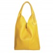 Сумка женская "Линда" натуральная кожа, желтая  флотарь