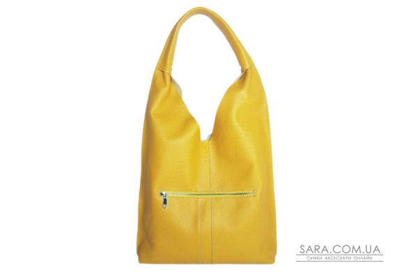 Сумка женская "Линда" натуральная кожа, желтая  флотарь Сумка женская "Линда" натуральная кожа, желтая  флотарь