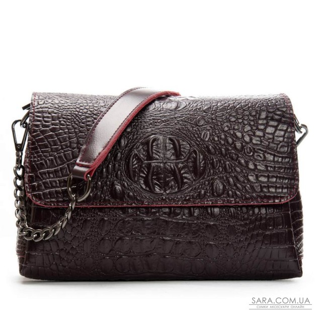 Сумка Шкіряна Жіноча Класична ALEX RAI J009-2 bordo Сумка Шкіряна Жіноча Класична ALEX RAI J009-2 bordo