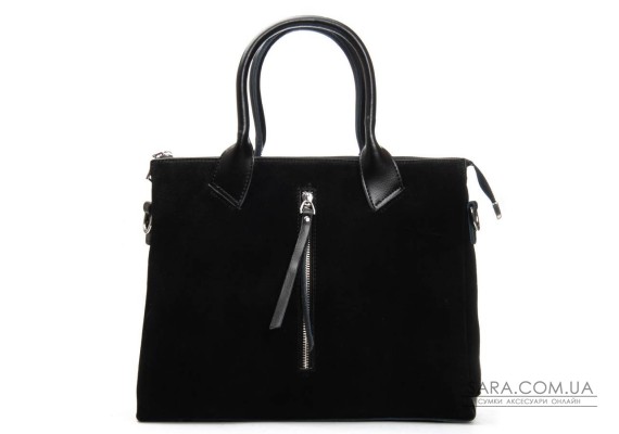 Сумка Женская Классическая замш ALEX RAI 1561 black Сумка Женская Классическая замш ALEX RAI 1561 black