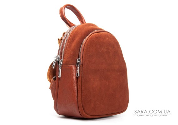 Сумка Жіноча Рюкзак замш ALEX RAI 2058 camel Сумка Жіноча Рюкзак замш ALEX RAI 2058 camel
