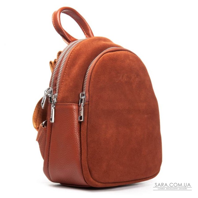 Сумка Жіноча Рюкзак замш ALEX RAI 2058 camel Сумка Жіноча Рюкзак замш ALEX RAI 2058 camel