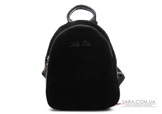 Сумка Жіноча Рюкзак замш ALEX RAI 2058 black Сумка Жіноча Рюкзак замш ALEX RAI 2058 black