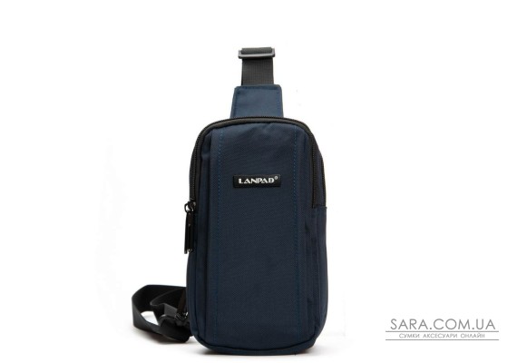 Сумка Чоловіча на плече нейлон Lanpad 6043 blue