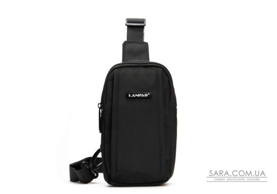 Сумка Чоловіча на плече нейлон Lanpad 6043 black