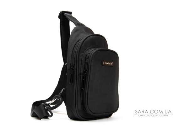 Сумка Чоловіча на плече нейлон Lanpad 63744 black
