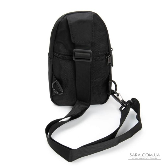 Сумка Чоловіча на плече нейлон Lanpad 63744 black Сумка Чоловіча на плече нейлон Lanpad 63744 black