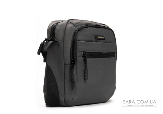 Сумка Чоловіча Планшет нейлон Lanpad 65370 grey бол
