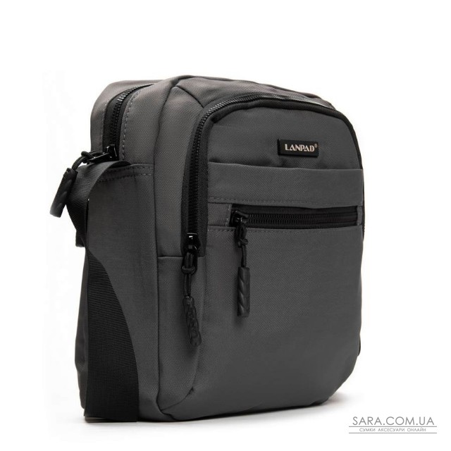 Сумка Чоловіча Планшет нейлон Lanpad 65370 grey бол Сумка Чоловіча Планшет нейлон Lanpad 65370 grey бол