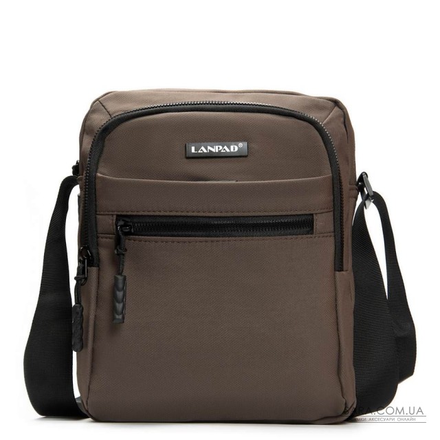 Сумка Чоловіча Планшет нейлон Lanpad 65370 brown бол Сумка Чоловіча Планшет нейлон Lanpad 65370 brown бол
