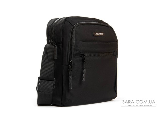 Сумка Чоловіча Планшет нейлон Lanpad 65370 black бол