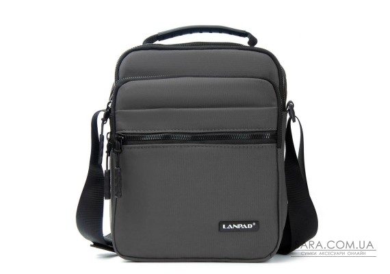 Сумка Чоловіча Планшет нейлон Lanpad 82091 grey бол