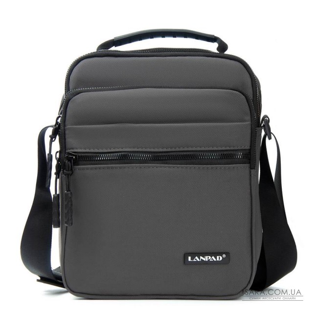 Сумка Чоловіча Планшет нейлон Lanpad 82091 grey бол Сумка Чоловіча Планшет нейлон Lanpad 82091 grey бол