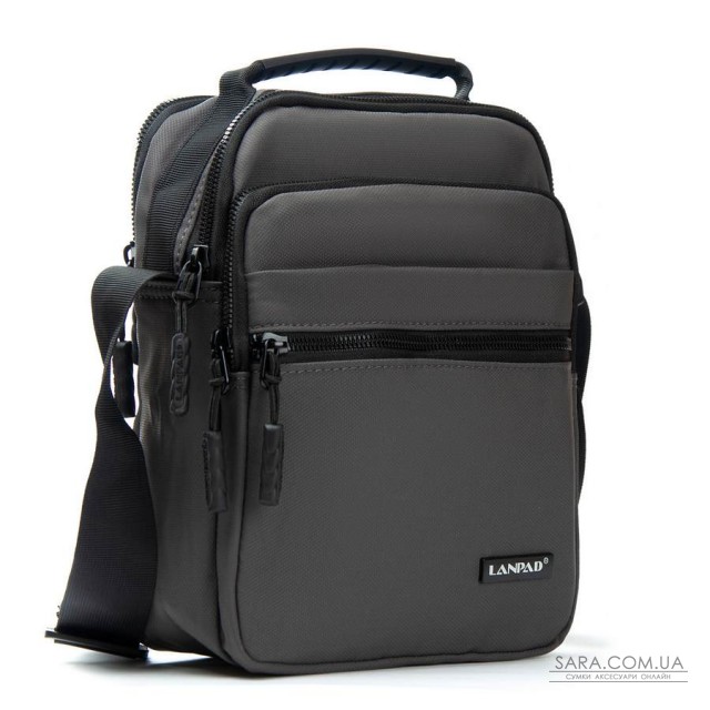 Сумка Чоловіча Планшет нейлон Lanpad 82091 grey бол Сумка Чоловіча Планшет нейлон Lanpad 82091 grey бол