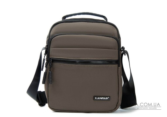Сумка Чоловіча Планшет нейлон Lanpad 82091 brown бол