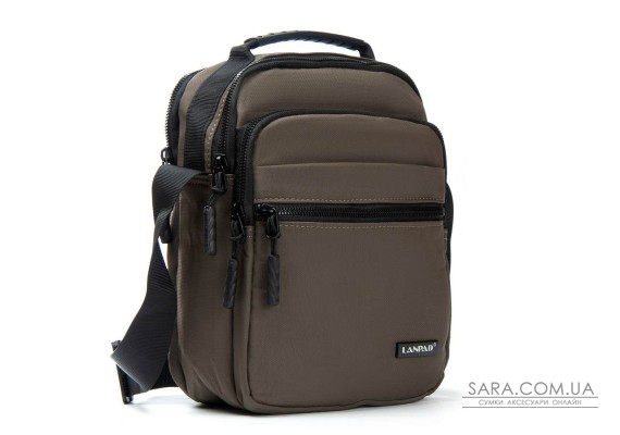 Сумка Чоловіча Планшет нейлон Lanpad 82091 brown бол