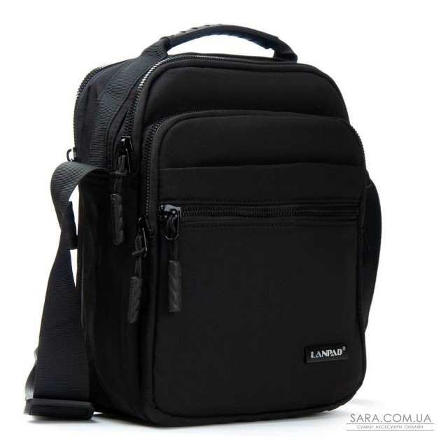 Сумка Чоловіча Планшет нейлон Lanpad 82091 black бол Сумка Чоловіча Планшет нейлон Lanpad 82091 black бол