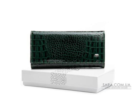 Гаманець PE Жіночий шкіра DR. BOND PEW1-V green