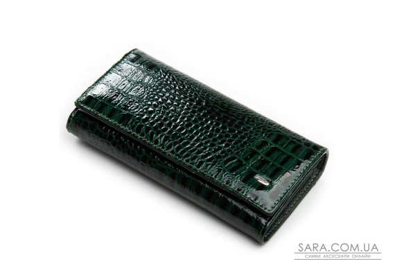 Гаманець PE Жіночий шкіра DR. BOND PEW1-V green