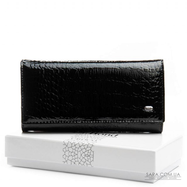 Гаманець PE Жіночий шкіра DR. BOND PEW1-V black Гаманець PE Жіночий шкіра DR. BOND PEW1-V black