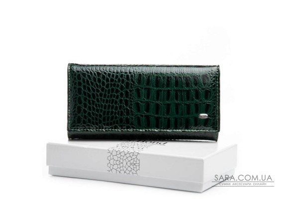 Гаманець PE Жіночий шкіра DR. BOND PEW1-V-2 green