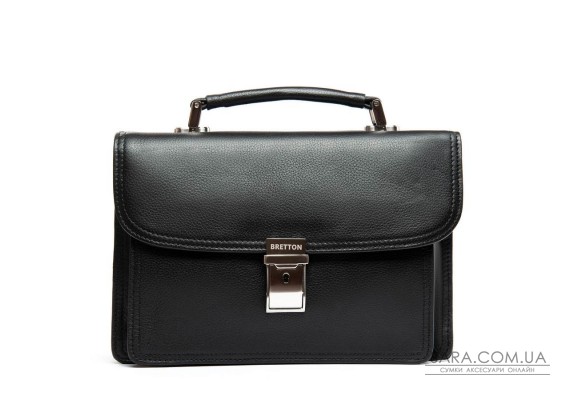 Сумка Чоловіча Барсетка шкіра BRETTON 9377-3 black