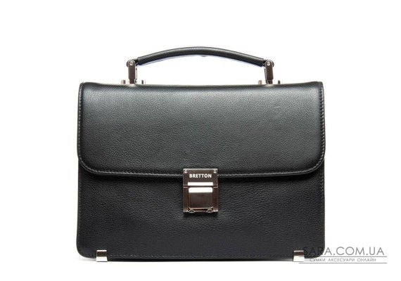 Сумка Чоловіча Барсетка шкіра BRETTON 4006-8 black
