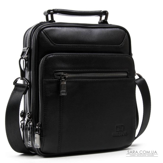 Сумка Шкіряна Чоловіча Планшет BRETTON 9366-3 black Сумка Шкіряна Чоловіча Планшет BRETTON 9366-3 black