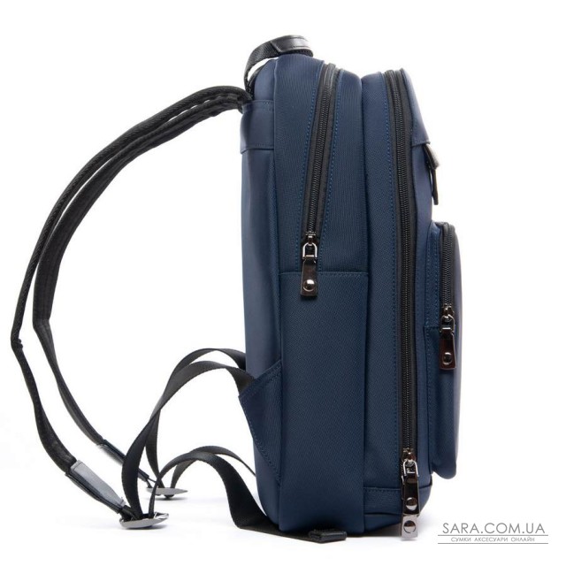 Рюкзак Шкіряний Міський BRETTON 1650-9F-3 blue Рюкзак Шкіряний Міський BRETTON 1650-9F-3 blue