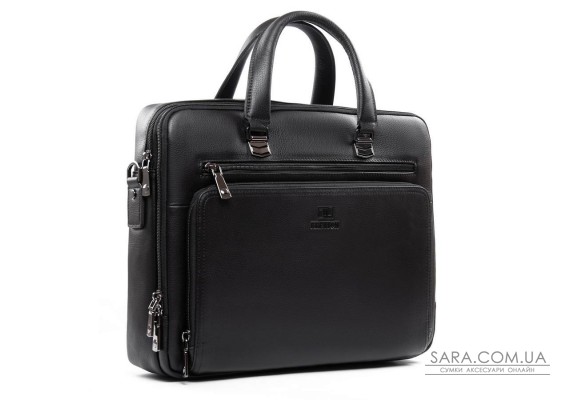 Сумка Чоловіча Портфель шкіра BRETTON 3492-1A black