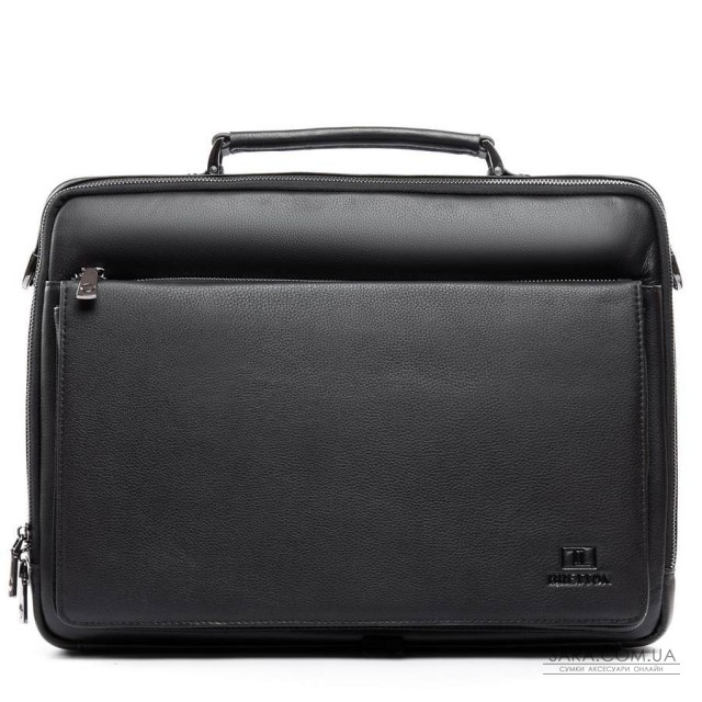 Сумка Чоловіча Портфель шкіра BRETTON 1750-1 black Сумка Чоловіча Портфель шкіра BRETTON 1750-1 black