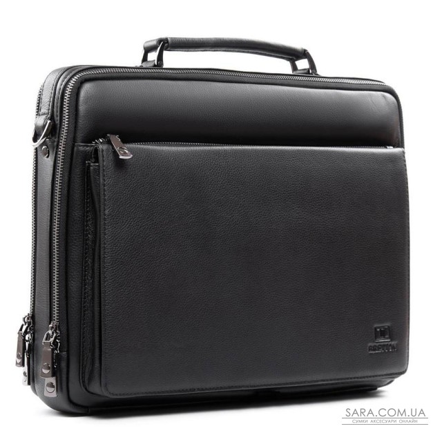 Сумка Чоловіча Портфель шкіра BRETTON 1750-1 black Сумка Чоловіча Портфель шкіра BRETTON 1750-1 black