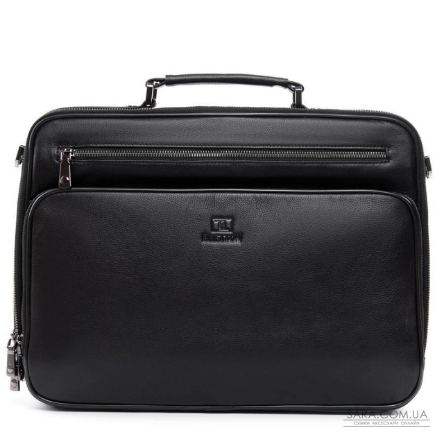 Сумка Чоловіча Портфель шкіра BRETTON 9221-1 black Сумка Чоловіча Портфель шкіра BRETTON 9221-1 black