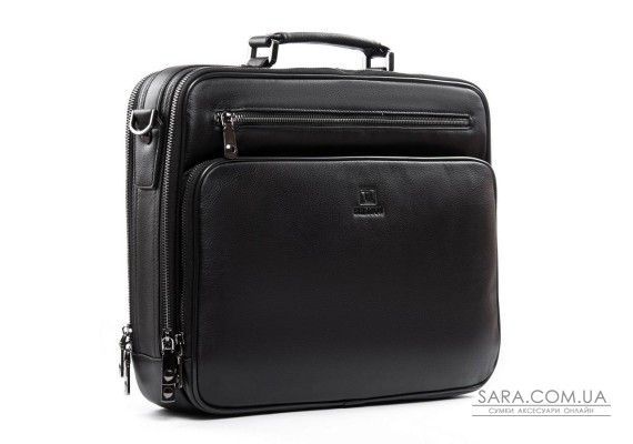 Сумка Чоловіча Портфель шкіра BRETTON 9221-1 black